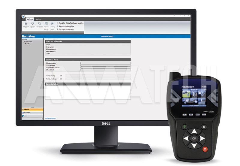 Rozszerzenie oprogramowania testera czujników TPMS